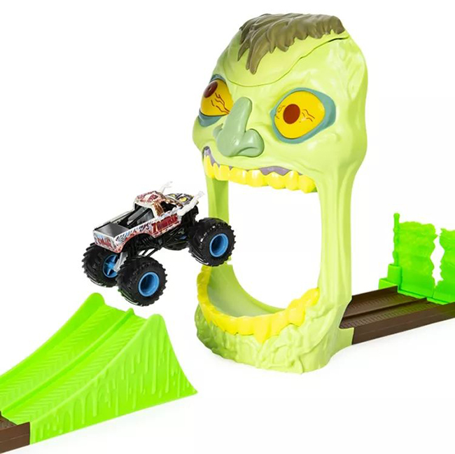 Monster Jam 怪兽大脚车1:64系列大战僵尸套装.jpg