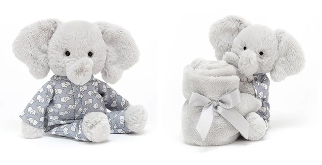 Jellycat舒睡大象、舒睡大象安抚毯.jpg