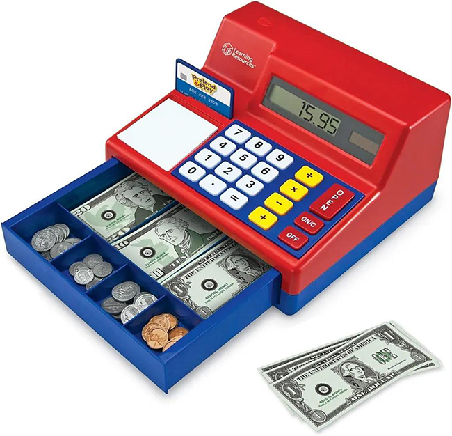 Learning Resources公司旗下收银机玩具Cash Register.jpg