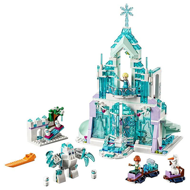 LEGO乐高 DisneyPrincess迪士尼公主系列艾莎的魔法冰雪城堡43172.jpg