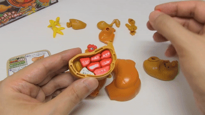 公鸡解剖玩具焼き鳥パズル.gif