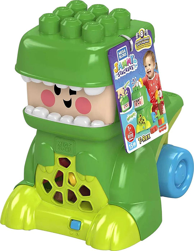 美泰 Mega Bloks Jammy Stackers T-Rex set.jpg