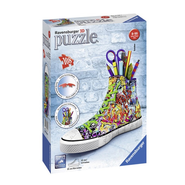 Ravensburger睿偲3D立体拼图收纳系列 鞋子笔筒.jpg