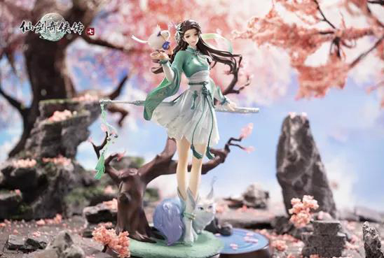 中手游联合Hobbymax，打造《仙剑奇侠传七》游戏女主月清疏 手办.jpg